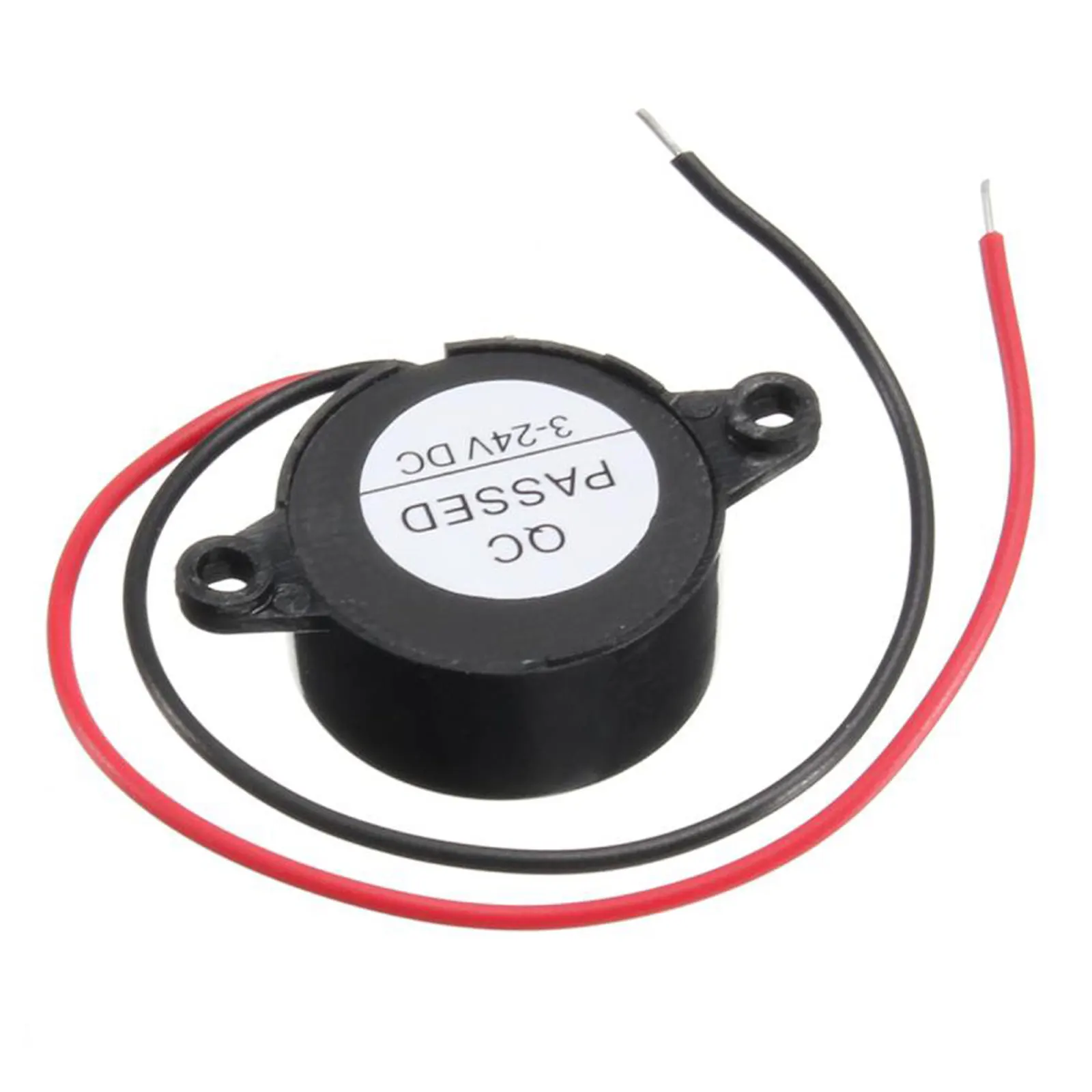 3 Pcs 95 Decibel Alarm High Decibel DC 3-24 Volt 12 Volt Electronic Buzzer Alarm Car Truck General Intermittent Continuous