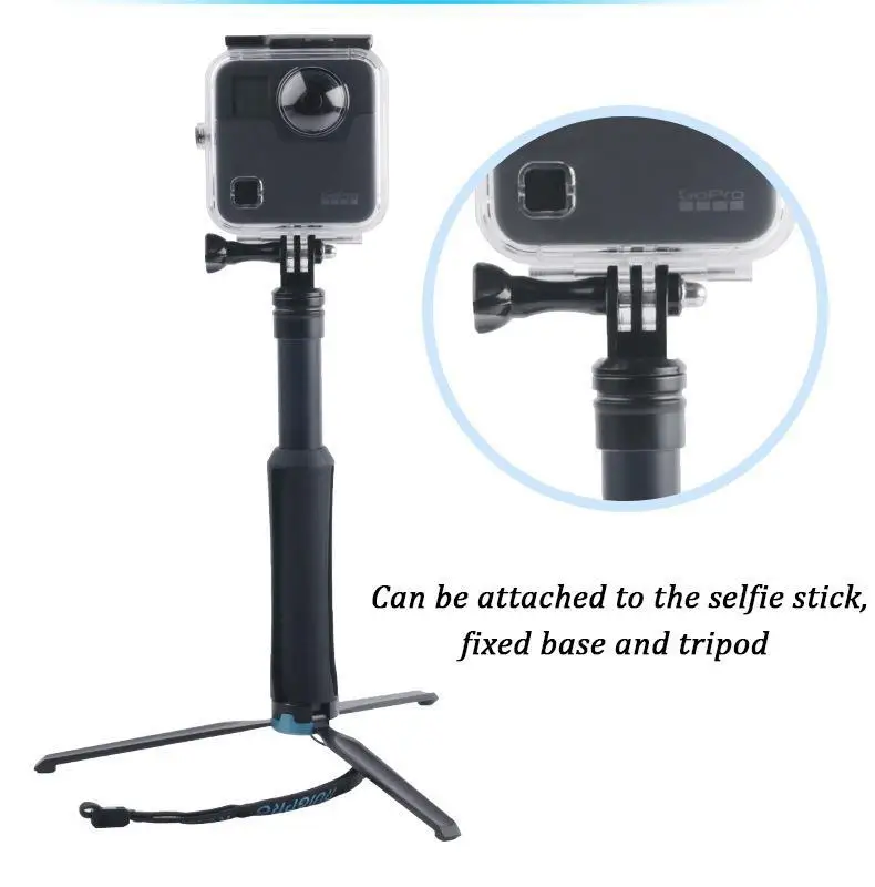 45 м Дайвинг водонепроницаемый корпус чехол для GoPro Fusion 360 градусов камера Подводный ящик задняя дверь защитный чехол для GoPro Fusion