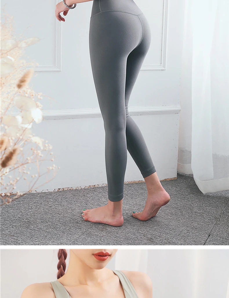 Vnazvnasi Hot Sale Fitness Female Full Length Leggings 11 Colors Running Pants Formfitting Girls Yoga Pants Sports Pants