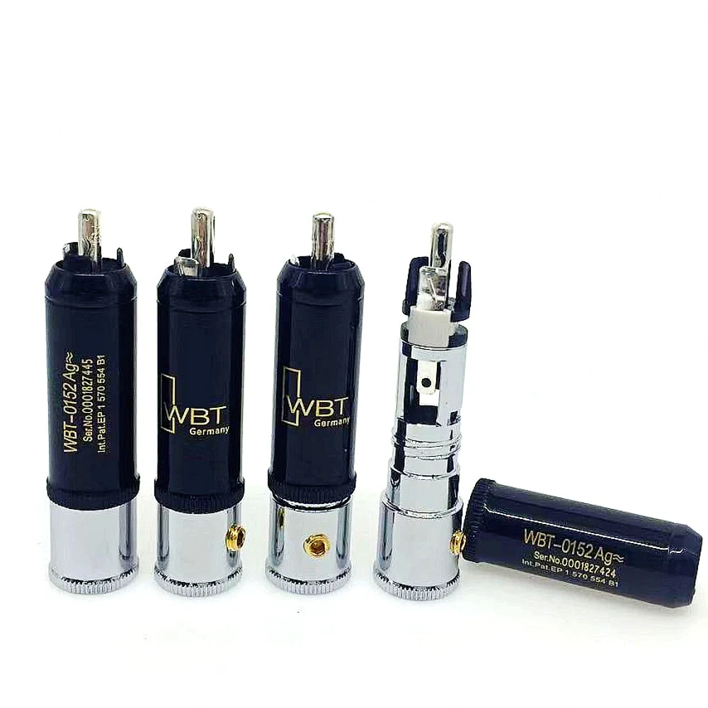 Tomada do Cabo dos Conectores mm de Alta Fidelidade Nextgen Cinchstecker Rca 0152ag Wbt-0152 10.5 ag - Image 2