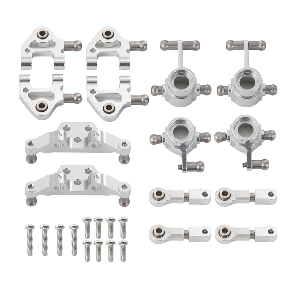 YEAHRUN 14 шт./компл. металл полный набор обновления Запчасти для Wltoys 1/28 P929 P939 K979 K989 K999 K969 Rc автомобиль Запчасти