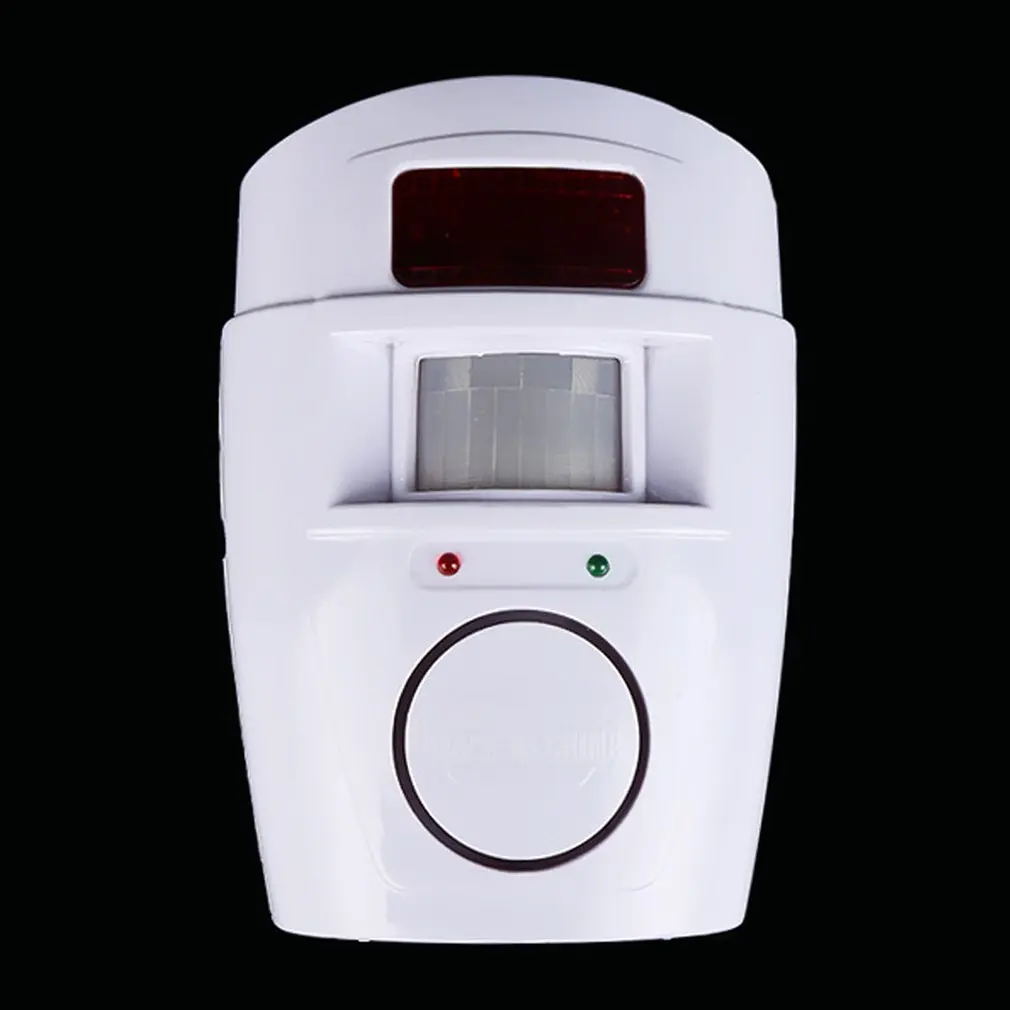 

Portable PIR Motion Detector Anti-theft Motion Detector Infrared Security Alarm System with 2 Remote Control