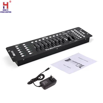 

192 Dmx Controller Dj Equipment DMX512 Console Stage Lighting For Led Par Moving Head Spotlights Dj Controlle Wash Wall Disco
