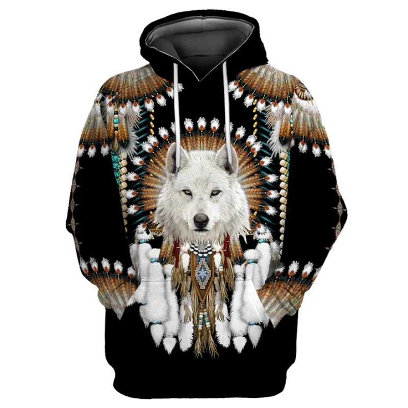 Native Indian Wolf 3D Printed Hoodies men Harajuku Fashion Hooded Sweatshirt Autumn Unisex Casual hoodie sudadera hombre YDA15 Native Indian Wolf 3D Printed Hoodies men Harajuku Fashion Hooded Sweatshirt Autumn Unisex Casual hoodie sudadera hombre YDA15