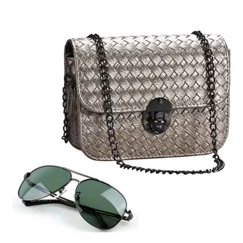 

Girl Leather Mini Small Woven Pattern Shoulder Bag Handbag Messenger famous design for girls hot sale sac femme