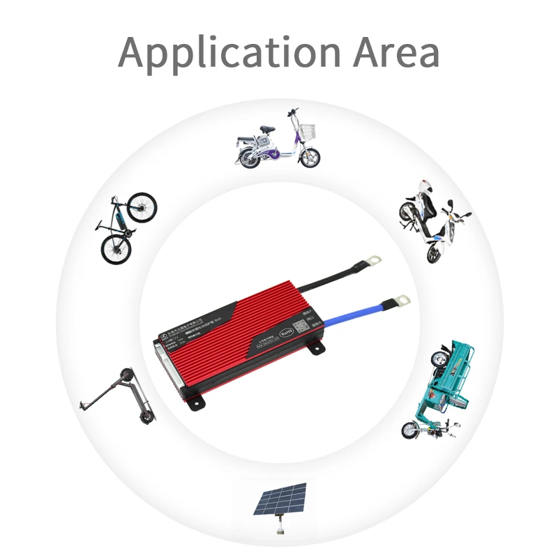 Deligreen 12S 80A 100A 120A 200A 43,8 V BMS для Li-FePO4 18650 Аккумулятор для скутера литиевый аккумулятор