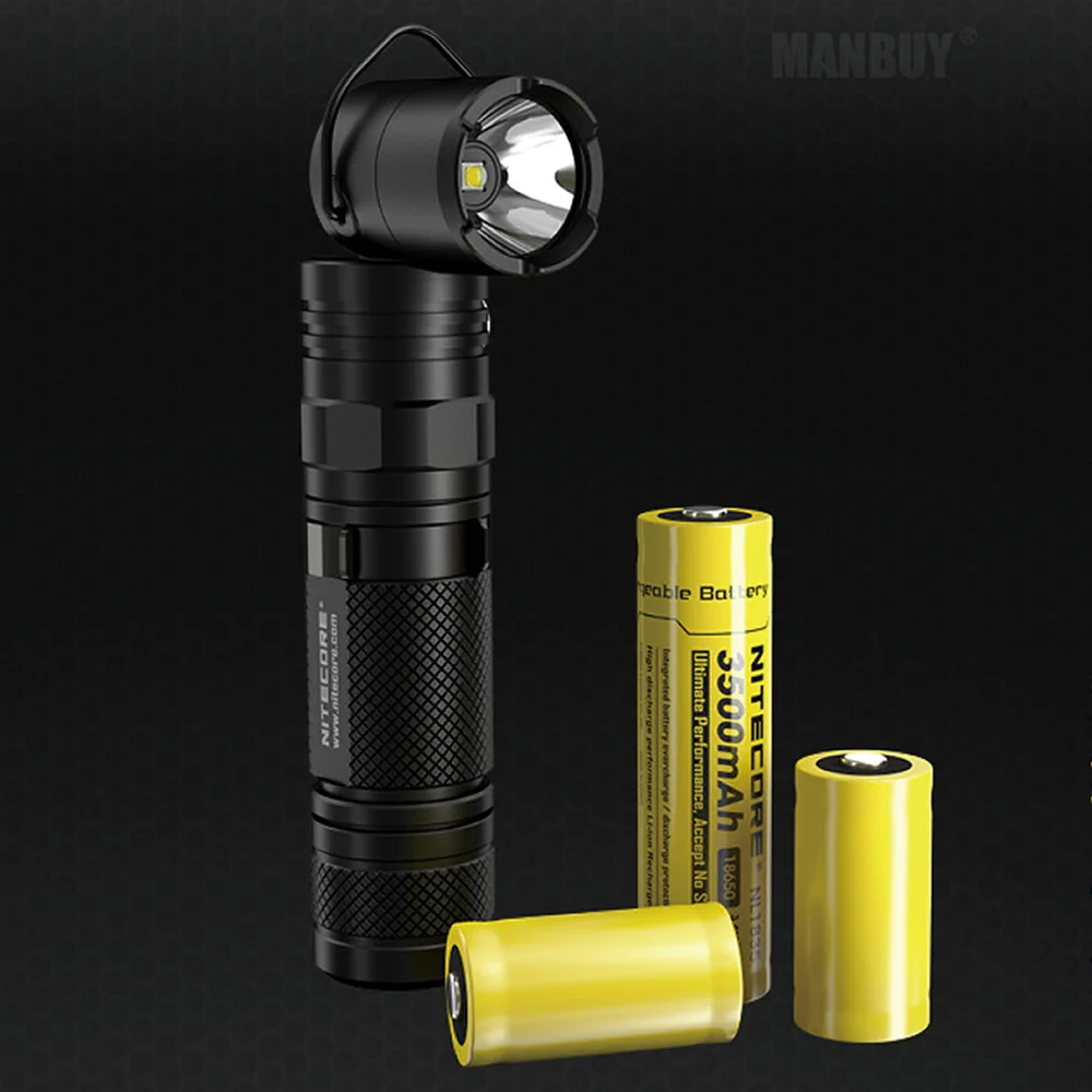NITECORE MT21C Многофункциональный 90 градусов Регулируемый фонарик 1000LM портативный