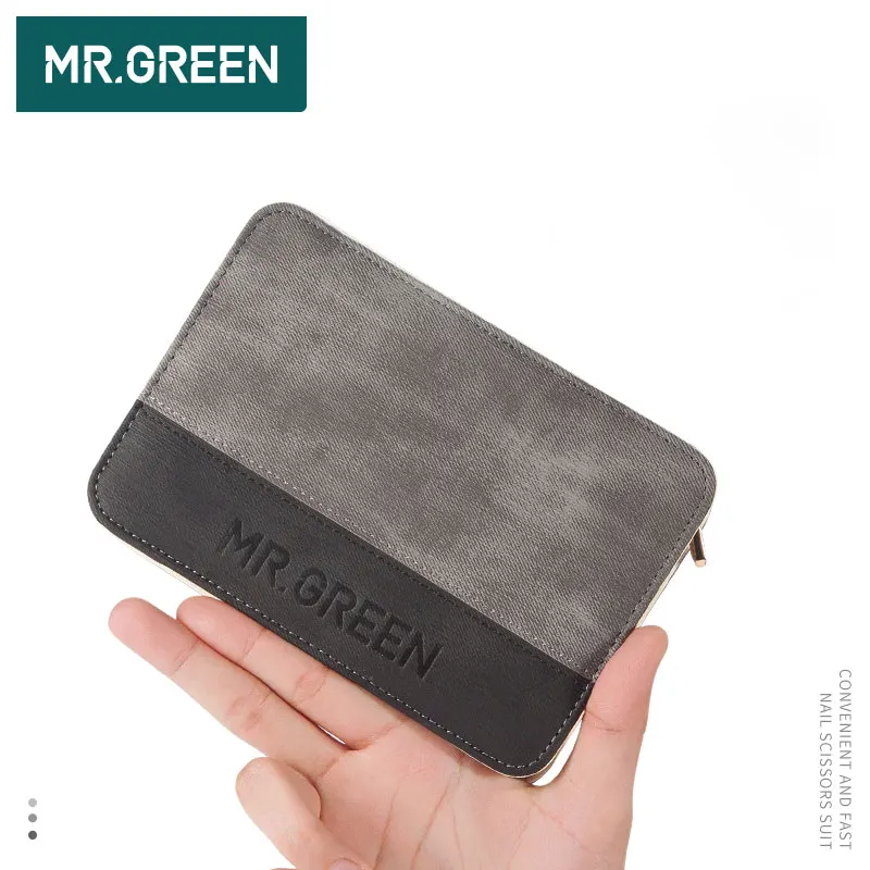 7 шт./компл. маникюрные ножницы MR.GREEN пинцет нож для ножей профессиональный