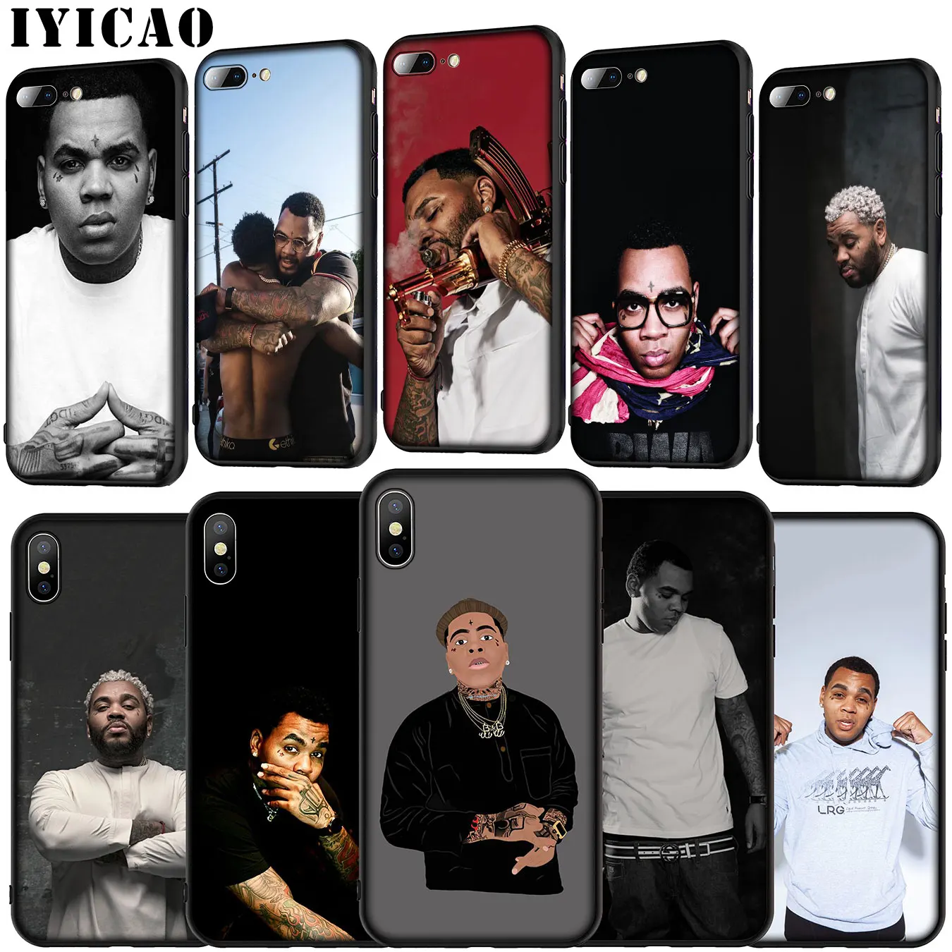Чехол для телефона Kevin Gates Rap pop singer мягкий силиконовый чехол iPhone 11 Pro XR X XS Max 6 6S 7 8 Plus