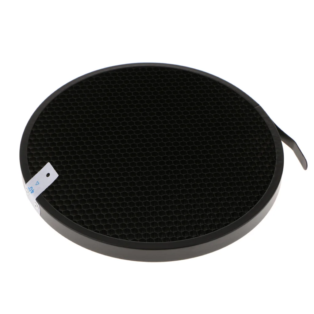 

40° Honeycomb Grid Mesh for 7-inch Standard Reflector Diffuser Lamp Shade Speedlite Flash Strobe