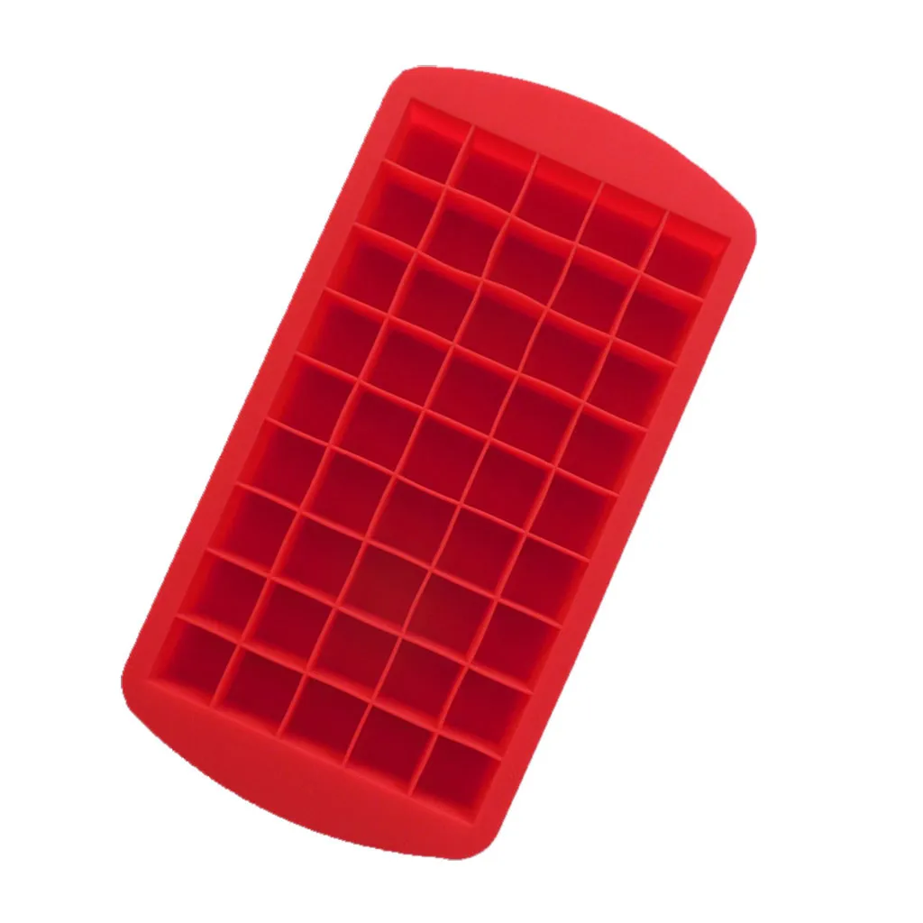 D Grids Food Grade Silicone Party Brick Square Whiskey DIY Ice Block Cube Maker Tray Sphere Mould Mold Kitchen mutfak aksesuarlari - Цвет: D