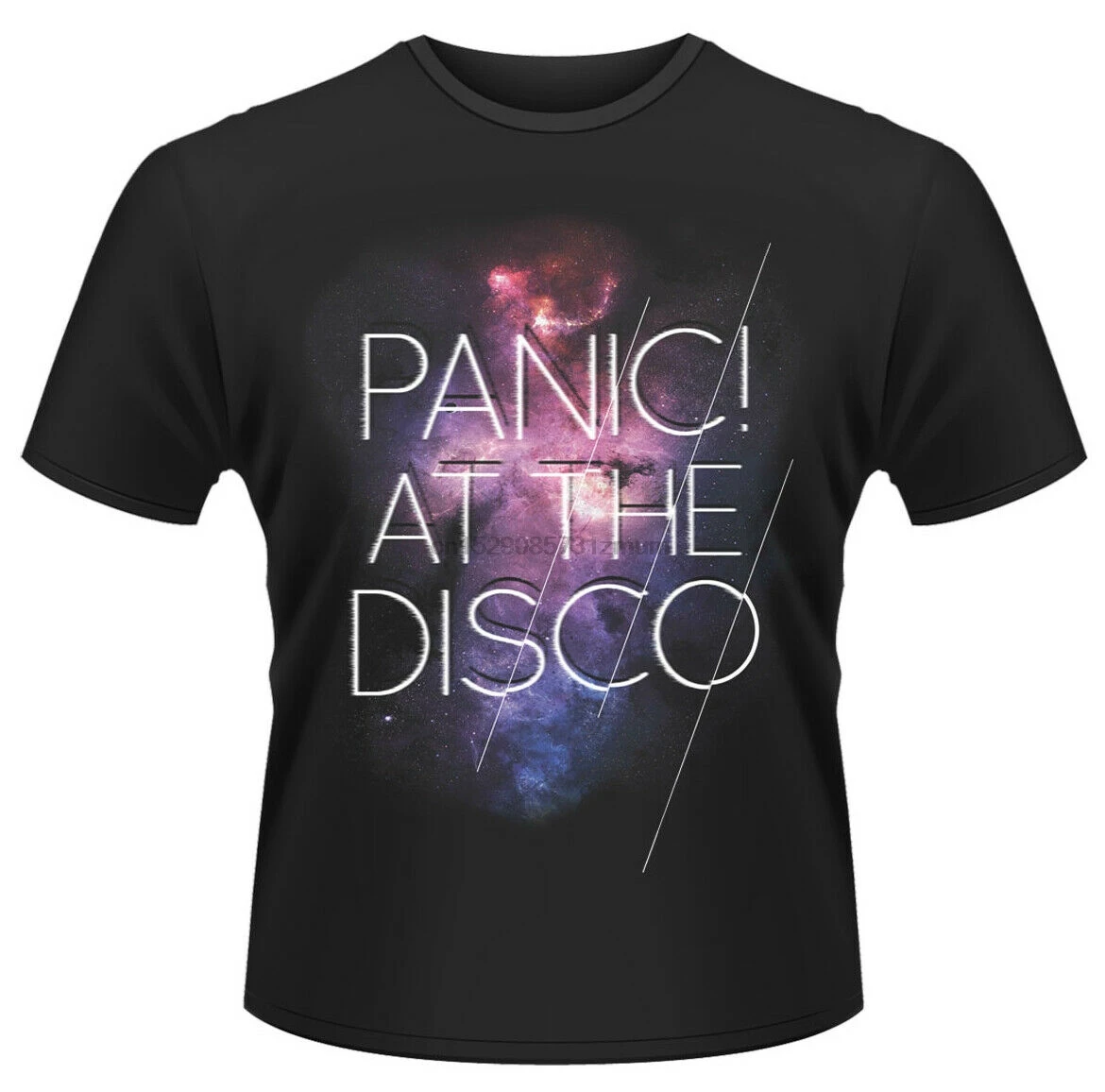 Паника! At The Disco Cosmic Футболка-Новый Официальный Мужской Женский унисекс Мода