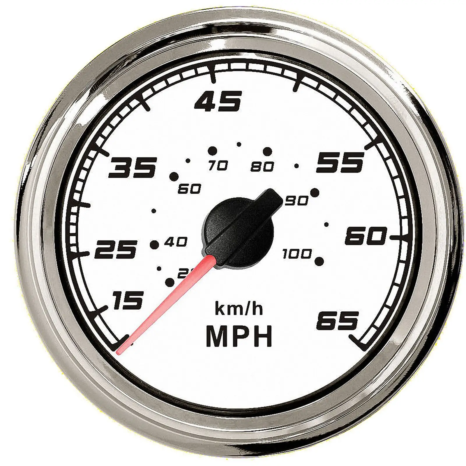 KUS лодка Скорость ometer морской Калибр 12V/24V 0 65MPH 100 KMH 85 мм|kmh| |