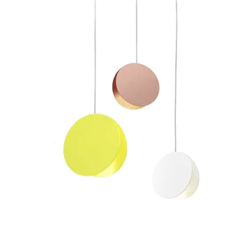 

Designer Led Hanging Lamp Minimalist Interior Nordic Chandelier Modern Simple Personality Lighting Dining Room Lamp Drop Light