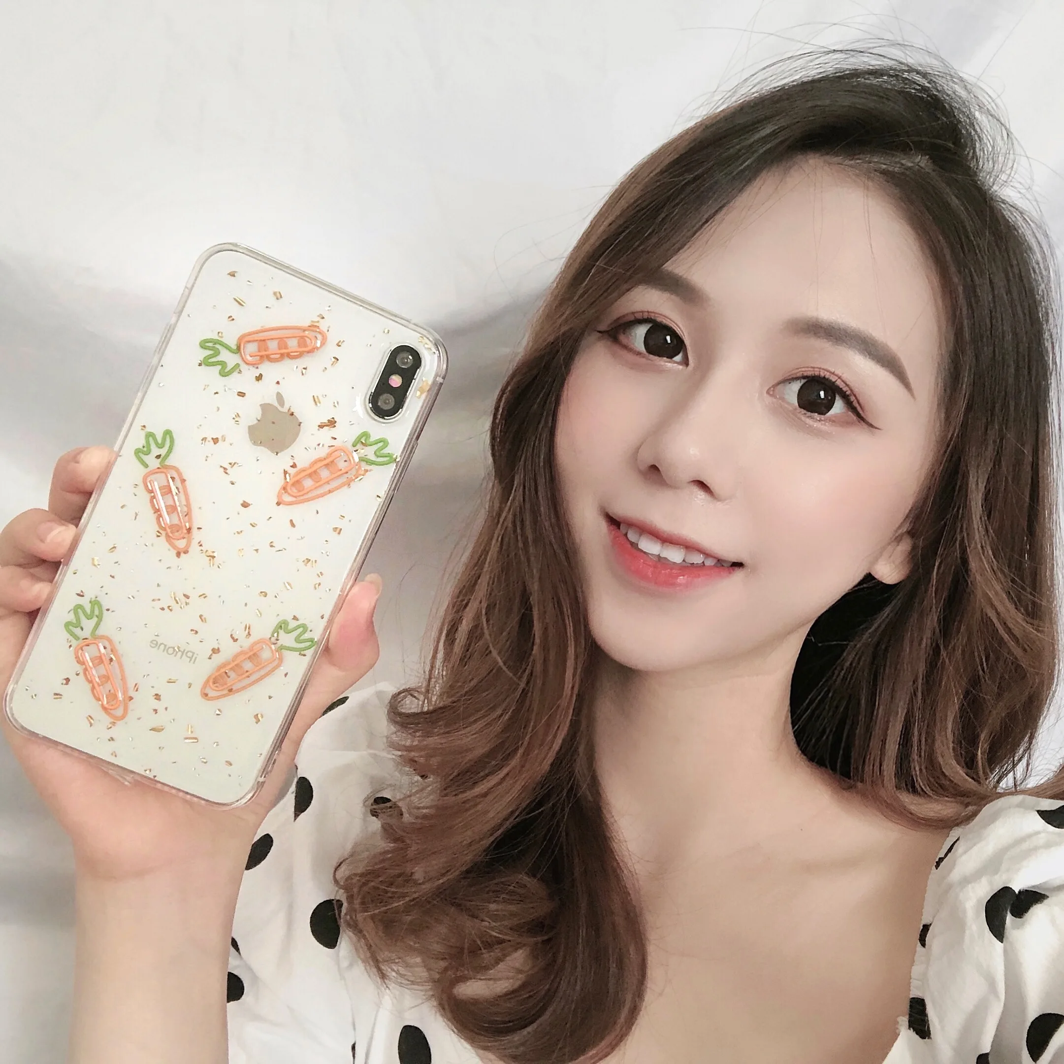 

Paper clip carrot cute mobile phone case for Oppo A3 A5 A59 A7 K1 K3 transparent soft TPU cover for OPPO R9 R11 R15 R17 FUNDA