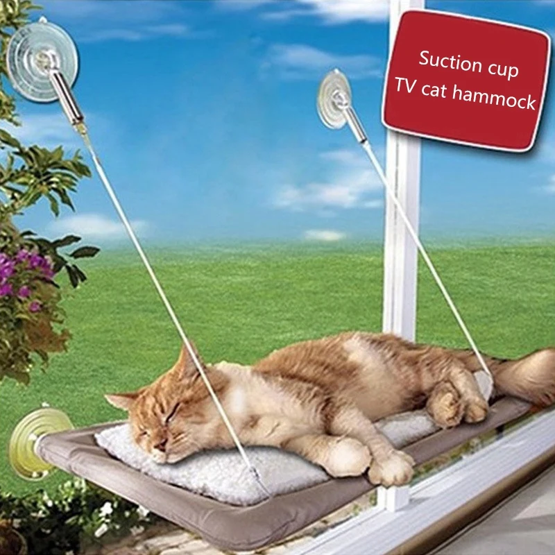 

Pet Disc Type Cat Hammock Window Sill Simple Cat Sucker Small Hammock