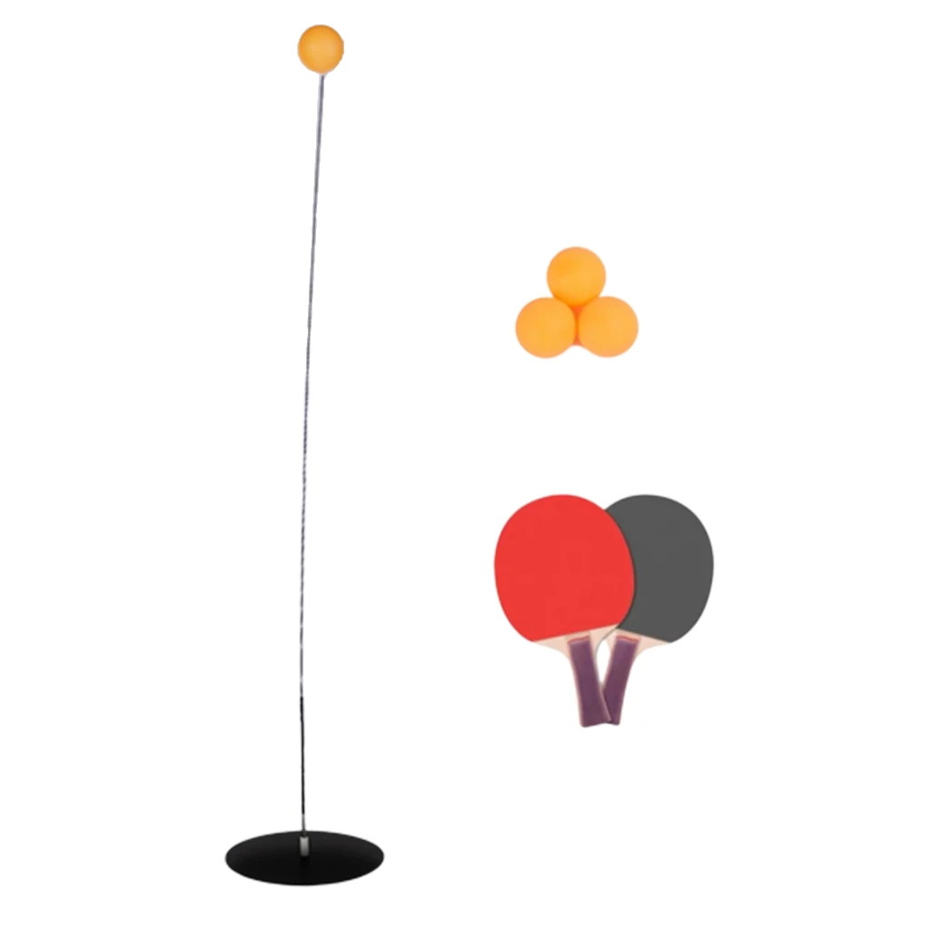 Portable Table Tennis Trainer Table Tennis Soft Shaft Training Machine Elasticity Kid Adult Ping Pong Practice Train Indoor Game