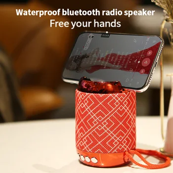

Bluetooth Speaker Portable Waterproof bookshelf speaker wireless hifi auto falante Column 3D coluna Subwoofer Bass Small radio
