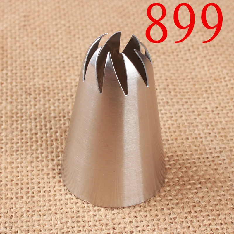 

#899 Large Size Cookies Piping Tips Cake Decorating Tools Stainless Steel Icing Nozzle Cream Nozzles Pastry Tips