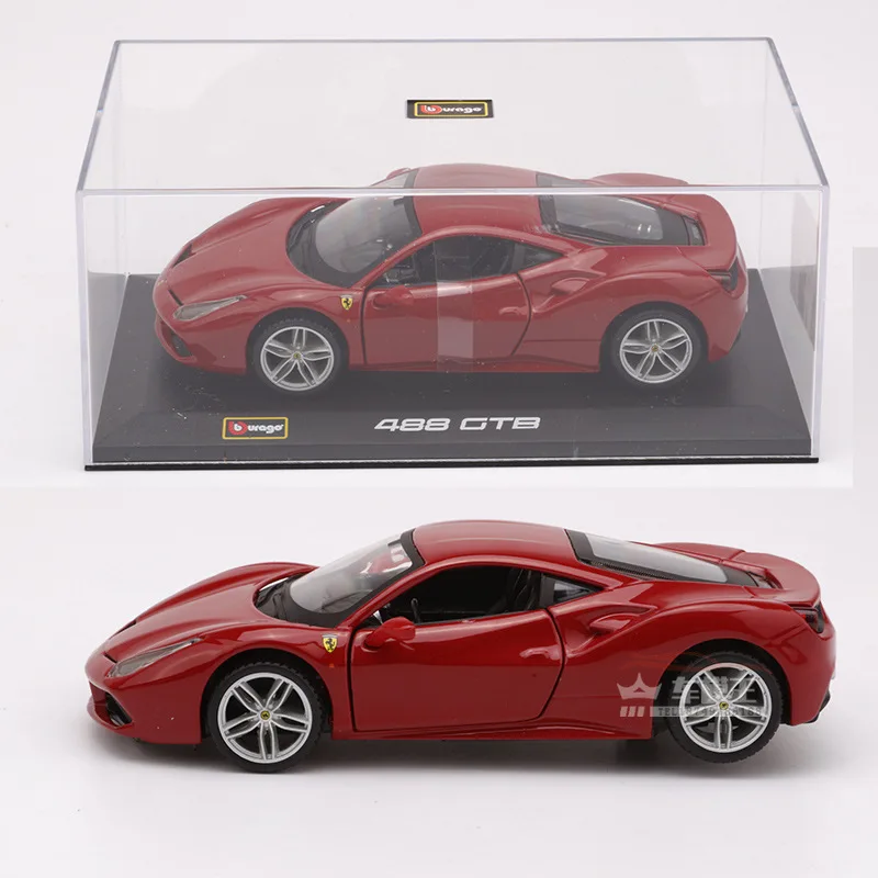 

Bimeigao Ferrari Alloy Car Model 1: 32 Ferrari Enzo FF 488 Model Gift Decoration