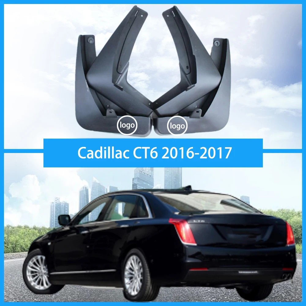 

For Cadillac CT6 mud flaps ct6 mudguards cadillac splash guards Fenders car accessories auto styling 2016-2017