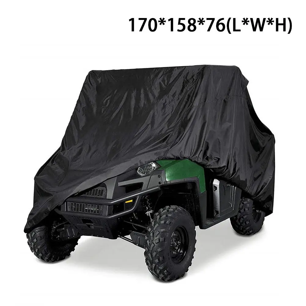 Covers For ATV Quad Bike Universal 190T Waterproof Motorcycle Vehicle Scooter Kart Motorcycle Covers L XL XXL - Цвет: XXL