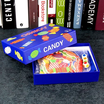 

Funny Candy Match Game Baby Toy Wooden Puzzle Jigsaw memory matching puzzle Board game training toy Education toy for Children
