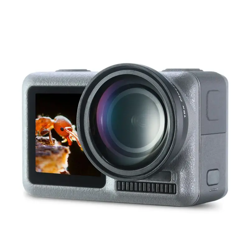 Для Dji Osmo Action HD 4K Оптическое стекло внешняя Macro Lens OA 5 15X Camera