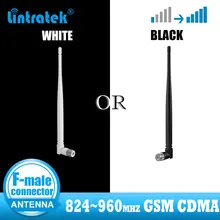 Lintratek 824~ 960 МГц антенна для усилителя сигнала F-MALE разъем для удовлетворения потребностей семьи всенаправленный подходит для GSM CDMA повторителя