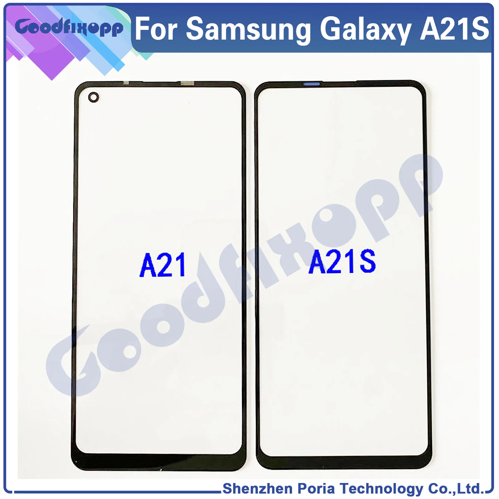 Для Samsung Galaxy A21 A21S SM-A215U S215DL A217F/DSN SM-A217M/DS сенсорный экран внешнее стекло объектив Замена Ремонт