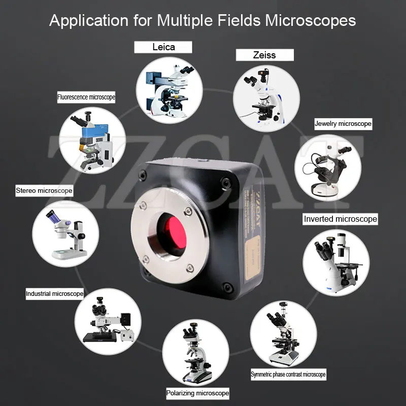  6.3MP 12MP 20MP Sony Sensor Microscope Digital Camera CCD Electronic Eyepiece Industrial Camera for