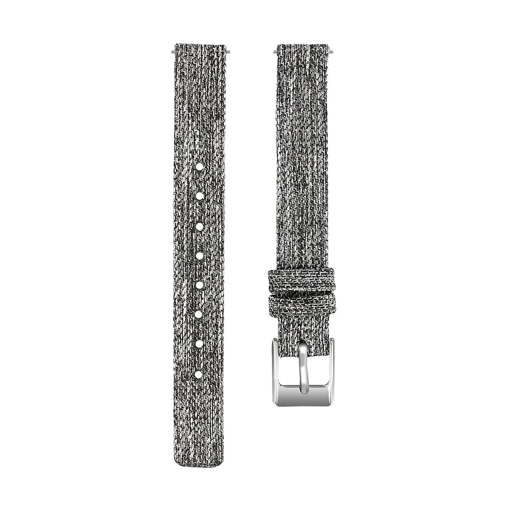 Smart Watch Smartwatch Strap Wrist Band Canvas Replacement Watch Strap+ Metal Frame For Samsung Galaxy Fit-E R375 Straps Bands - Цвет: K