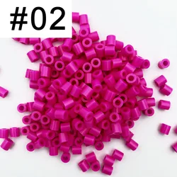 PUPUKOU 5mm Pearly Iron Fuse Beads - 1000pcs High-Quality DIY Puzzle Craft Kit (2)