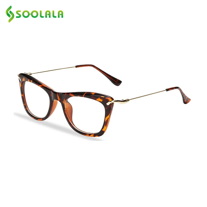 Женские очки для чтения SOOLALA кошачий глаз модные пресбиопии 0 5 75 1 25 2 4 0|Женские