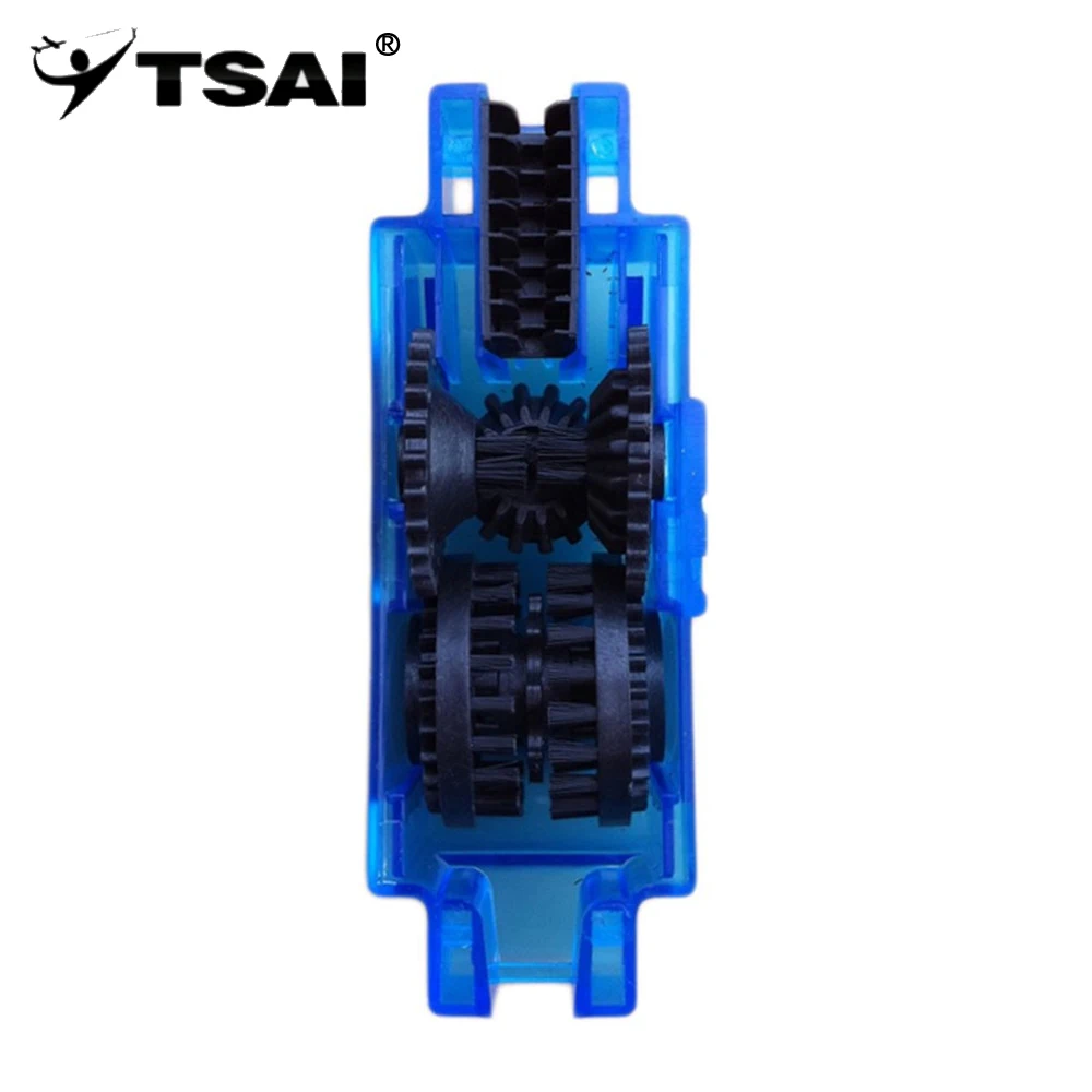 

TSAI Bicycle Mountain Bike Cleaning Wash Chain Device Cleaner Tool Bike Accessories Conservation Maintenance Biking Equipment