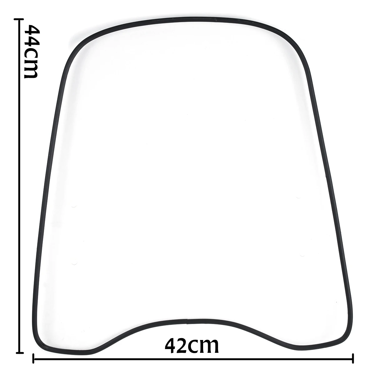 Ceny Uniwersalny motocykl wyczyść deflektor PC szyba przednia szyba motocykl szyba przednia deflektor wiatrowy