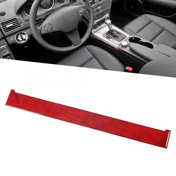 

Carbon Fiber Co-Pilot Storage Box Trim Strip Fits for Benz C class W204 2007 2008 2009 2010 Brand New Car Accessories Interior