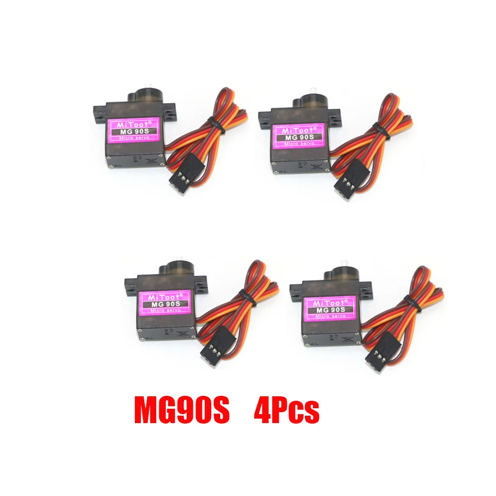 Servo Motor 9g Mitoot MG90S Metal Gear SG90 5/10 PCS RC Helicopter Airplane Boat 
