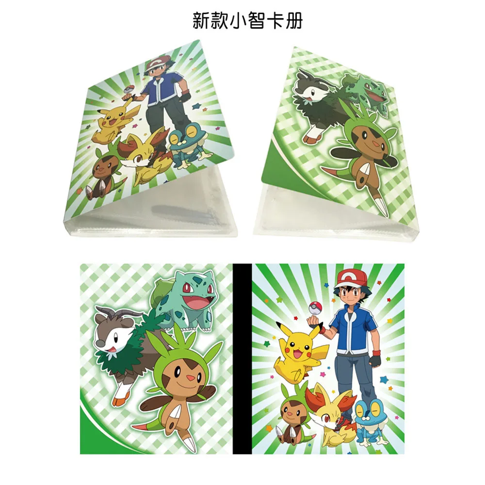 240pcs Cards Holder Album Toys For Novelty Gift Large Capacity Pokemon Cards Book Album Book Top Loaded List Playing Card BC0230 (24)