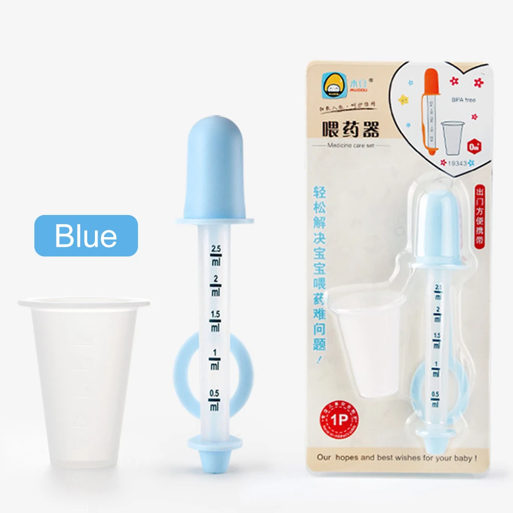 Blue Efex, соответственно, силиконовый дозатор для мамы и ребенка, наборы ложек для кормления младенцев, Пипетка для кормления - Цвет: Blue