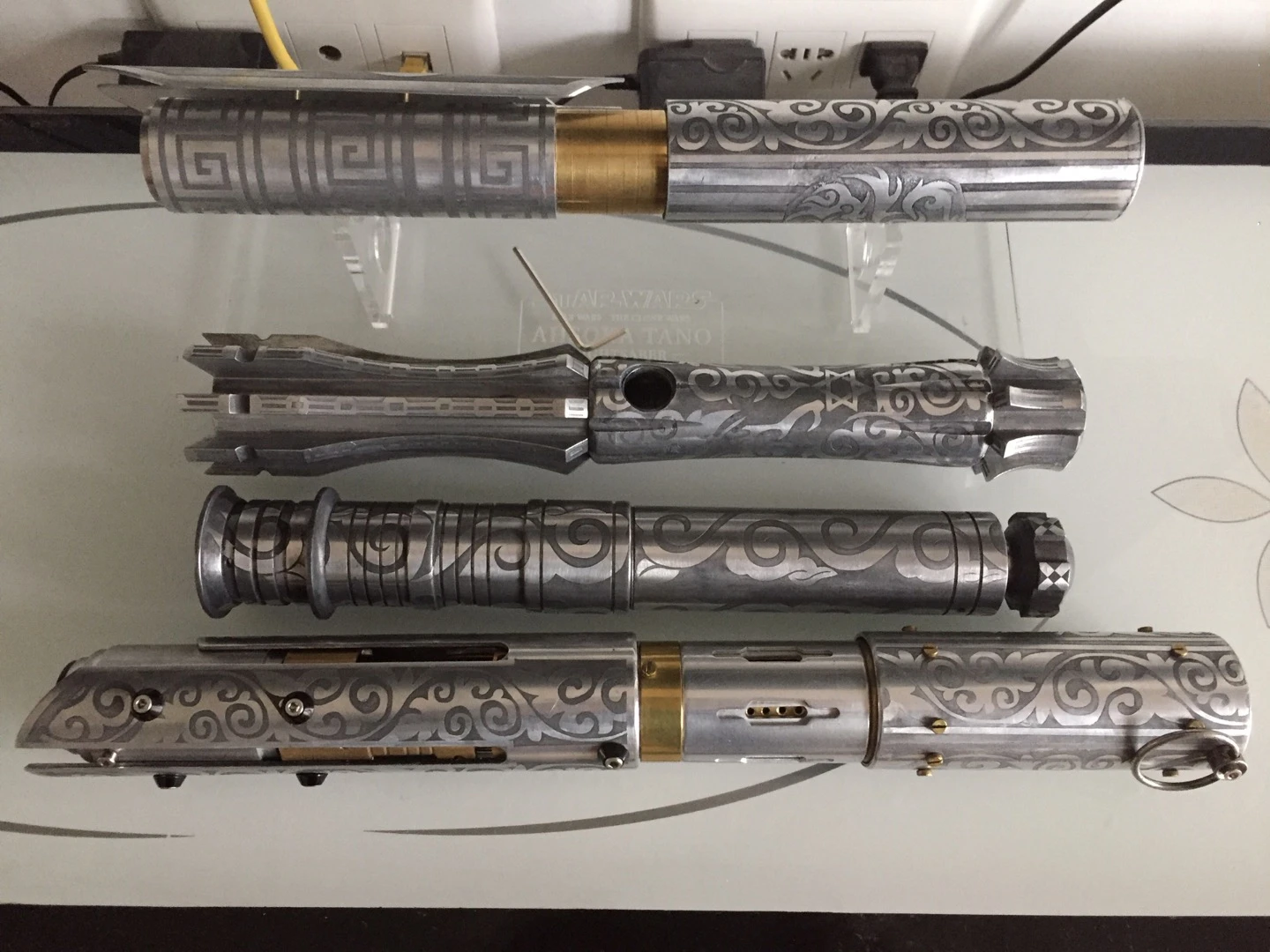 Mace Windu Lightsaber Engraving