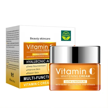 

50g Vitamin C Day Creams Fine Lines Lightening Skin Brightens And Revitalizes Moisturizing Water Face Cream