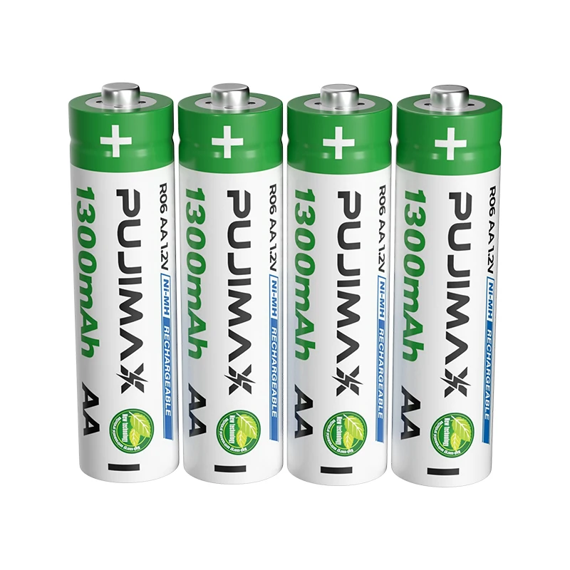 PUJIMAX univerzální 1.2V NI-MH dobíjecí AA battery+charger 8 slotů nezávislý nabíjení s USB lanko bovdenu pro  nabít LCD displej