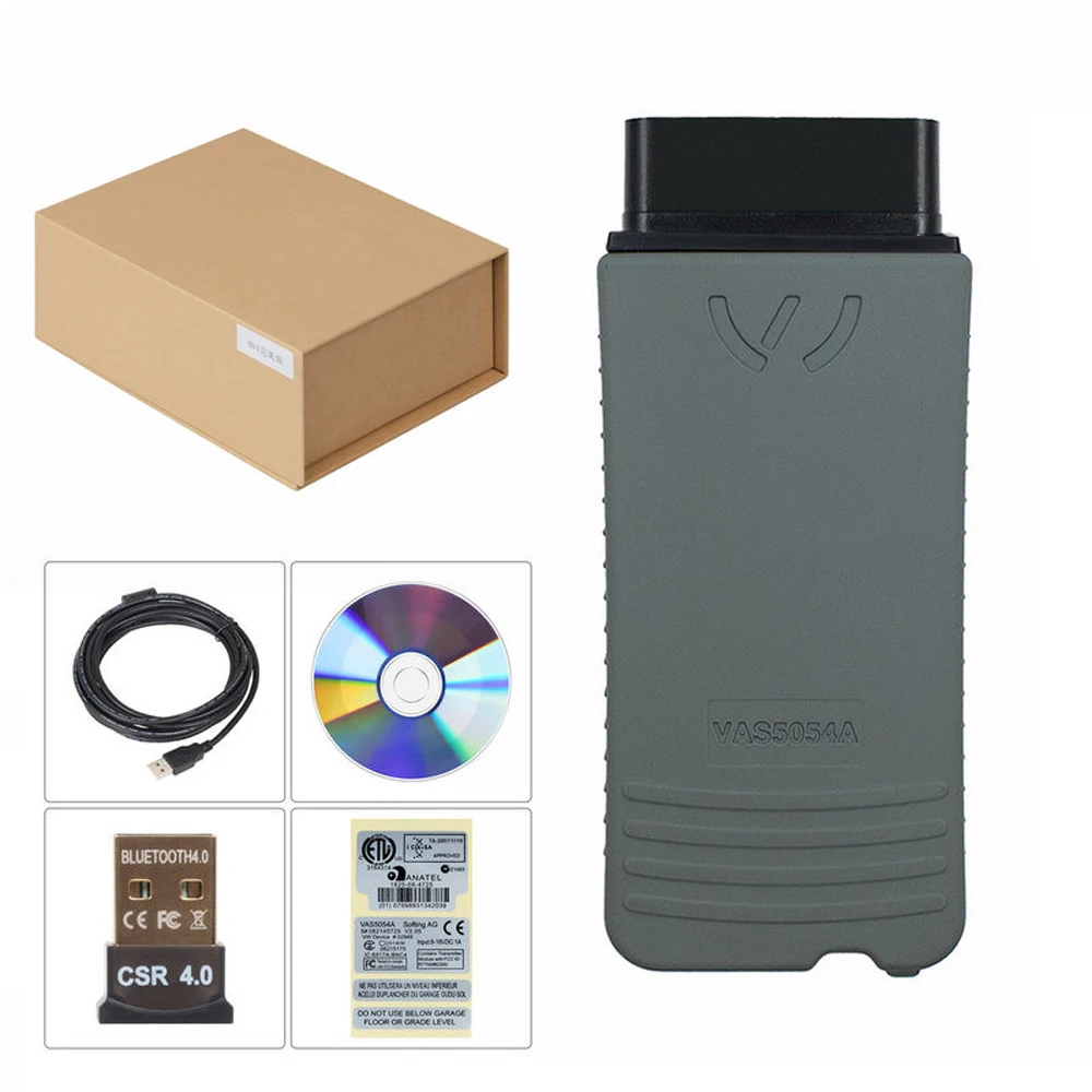 Лучший оригинальный чип OKI VAS5054A ODIS 5.1.6 генератор ключей Bluetooth AMB2300 VAS5054 VAS 5054A 5054