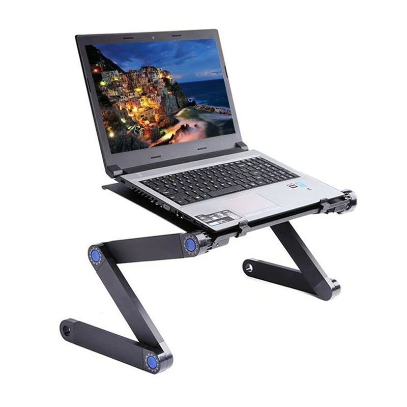 

Laptop stand folding table portable folding aluminum alloy adjustable laptop stand