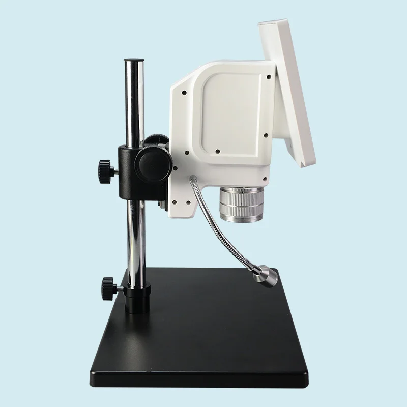 HD 0.7X~45X Zoom Digital Stereo Microscope LED Light Mobile Phone Electronic Repairing Soldering Microscope with 10.6' Display