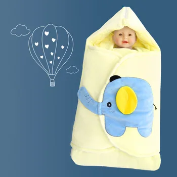 

Baby Sleeping Bags 0-12 M Autumn Winter Thick Cotton Sleep Sacks for Infant Cute Cartoon Newborns Swaddle Wrap YTS006