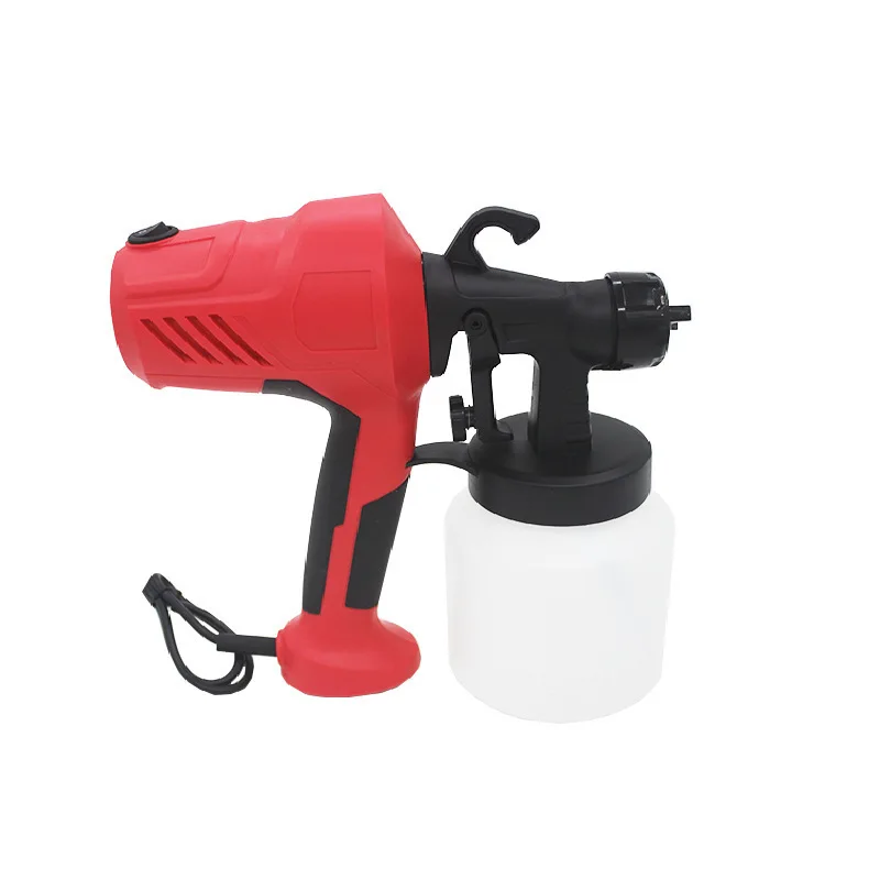 LAMEZIA High Power 220V Electric PaintSprayer Household Paint Spray Gun Easy Spraying Auto Furniture Steel Coating Airbrush