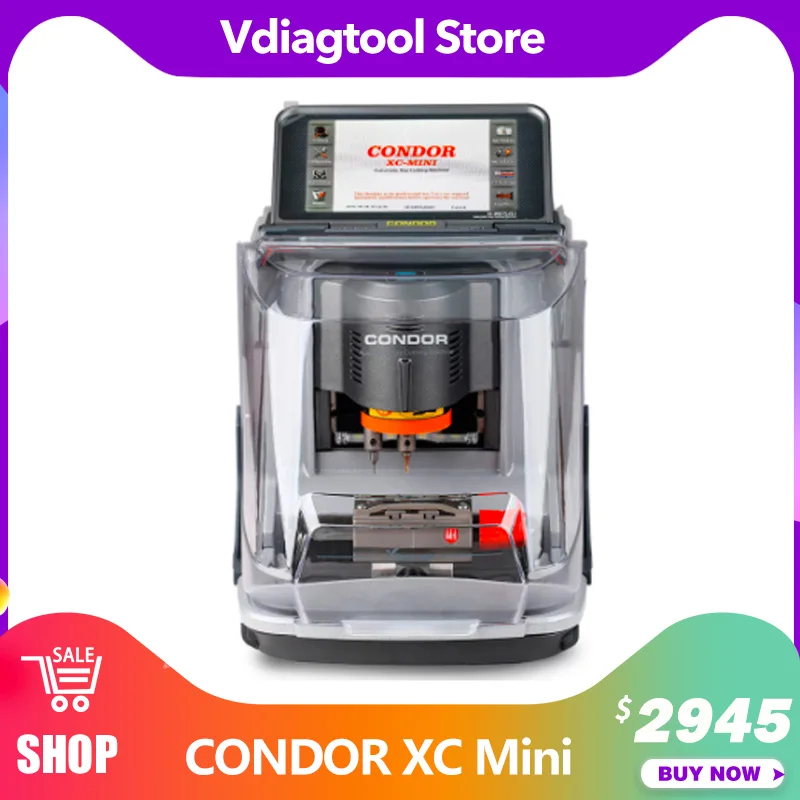 Xhorse Condor XC MINI Plus II машина для резки ключей Автомобильная с гарантией 3