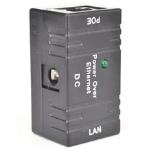Poe сплиттер инжектор пассивный Dc мощность по Ethernet Rj45 10/100Mbp настенный адаптер для локальной сети безопасности ip-камера